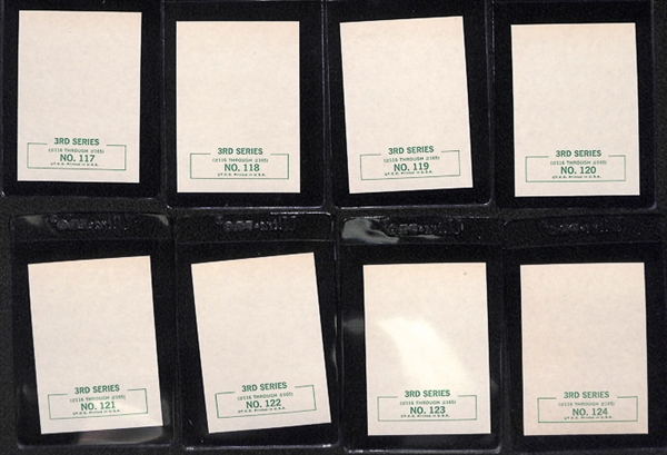 HIGH GRADE 1964 Topps Beatles Black & White Series 3 Complete Set (Cards #116 - 165) & Original Vending Box
